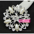 Broche de mariage en cristal de corsage